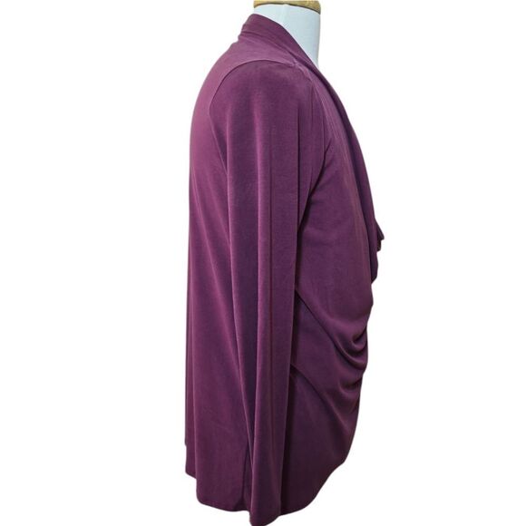 Chalet et ceci Wrap Cardigan Long Sleeve Convertable Drape Minimalist Medium - Picture 9 of 13